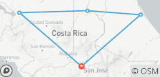 Costa Rica tropical, 7 jours - 5 destinations