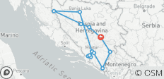 Erk&en Sie Bosnien in 10 Tage von Sarajevo aus. Ganzjähriges langsames Reisen durch Bosnien-Herzegowina. - 14 Destinationen