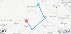 Private Golden Triangle of India and Ranthambhore Tour with 4 star and Heritage Hotels - 6 destinations