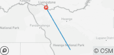  HWANGE AND VICTORIA FALLS - 2 destinations 