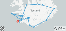  10 jours d\'été en Islande | Ring-Road, péninsule de Snæfellsnes et transfert aéroport aller-retour (Circuit de groupe) - 19 destinations 