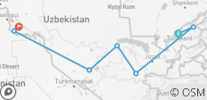 Experience Uzbekistan\'s highlights (12 days) - 7 destinations