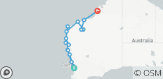 Wonders of the Pilbara and West Coast (2027/2028) - 16 destinations