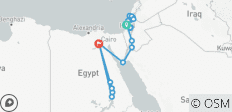 Israel, Jordan and Egypt Luxury 13 days with Nile Cruise (Single, 4 Star Hotel)