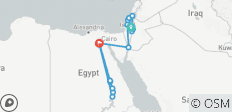 Israel und Ägypten in 15 Tagen (ab 2 Reisenden, 3-Sterne-Hotel) - 19 Destinationen