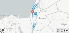 Israël : 10 jours avec Petra (à partir de 2 voyageurs, hôtel 4 étoiles) - 22 destinations