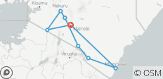 14-Day Kenya Big Five Wildlife & Beach Safari - 8 destinations