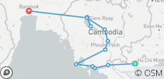La tripleta del suroeste asiático: vibra en Camboya, Vietnam y Bangkok