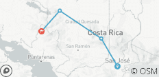 Costa Rica : Volcans, forêts de nuages et tyroliennes - 4 destinations