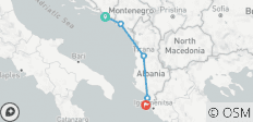 Europe du Sud : Monténégro, Corfou et forteresses médiévales - 5 destinations