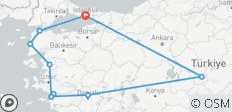 Circuito clásico de 7 días por Galípoli y Turquía - 10 destinos