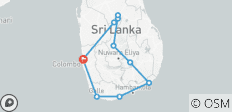 Zwei Wochen Sri Lanka Urlaub - 10 Destinationen
