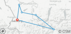 Salzburger Seen Tour (8 Tage) - 6 Destinationen
