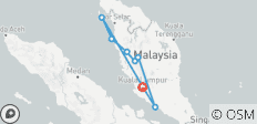  Dschungel, Tee und Badeurlaub - Quer durch Malaysia - 8 Destinationen 