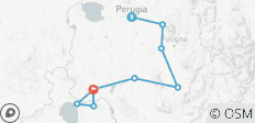 Umbria, Cycling The Green Heart of Italy - 8 day tour - Classic Self Guided - 9 destinations