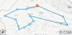 Echte Noord-India Reis - 15 bestemmingen