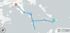Sail & Hike Greece: Mykonos to Athens - 17 destinations
