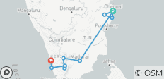 Viaje a Tamil Nadu con Kerala - 10 destinos
