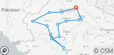 Rajasthan Rundreise (inkl. Agra) - 16 Destinationen