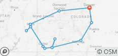 Western Rails & Canyons avec le voyage en train Canyon Spirit