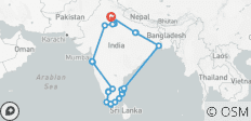 Tour de l\'Inde - 26 destinations