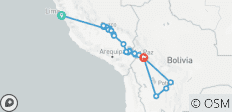 Das Beste von Peru & Bolivien (15 Tage) - 29 Destinationen