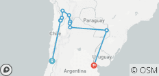 Ontdekkingsreis door de Andes - 18 dagen - 13 bestemmingen