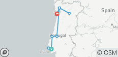 Viaje de 7 días por Portugal en grupo reducido: de Lisboa a Oporto y al valle del Duero
