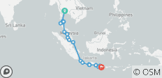 De Bangkok à Kuta : marchés nocturnes et parcs nationaux - 23 destinations