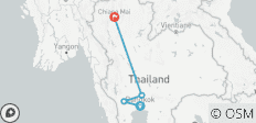  Trésor de la Thaïlande en 9 jours et 8 nuits - 4 destinations 