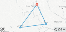 Golden Triangle Express : Circuit de 2 jours à Agra et Jaipur au départ de Delhi - 4 destinations