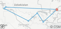 Customized Private Uzbekistan Adventure in 10 Days, Daily Start & Exclusive Guide - 7 destinations