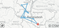 9 Días de Viaje Cultural Personalizado por Bangladesh con Hoteles de 4 estrellas, Guía Privado y Conductor - 11 destinos