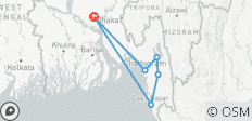 Viaje a Bangladesh de 9 Días a Medida para Descubrir la Vida, Guía y Conductor Privados - 6 destinos