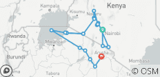 Das Beste aus Kenia & Tansania Wildnis & Kultur Abenteuer Rundreise - 19 Destinationen