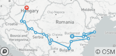  Le Danube de la Roumanie à Budapest avec 1 nuit à Bucarest 2024 - 18 destinations 