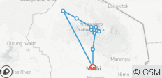  mount kilimanjaro climbing via lemosho route 9 days Tanzania (all accommodation and transport are included) - 10 destinations 