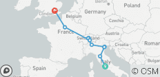 Treasures of Europe from Rome to London (Rome to London) - 14 destinations