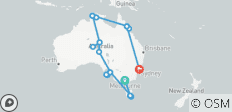 Spectacular Australia with the Historic Ghan Train - 26 destinations