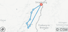 Relax Cycling Tour in Alsace (8 days) - 8 destinations