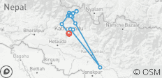 Langtang Gosainkunda Helambu trek 15 jours - 21 destinations