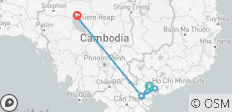 Essentiel Vietnam - Cambodge 6 jours 5 nuits - 6 destinations