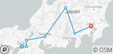  Luxuriöses Japan mit Nagoya 9 Tage - 7 Destinationen 