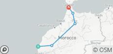 Ciudades marroquíes de costa a costa - 14 días - 5 destinos