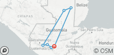 Meilleur circuit sur mesure au Guatemala pour les familles, départ quotidien et voiture privée - 7 destinations