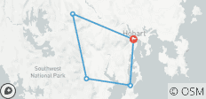 Walk Bruny Island & Tasmania\'s South West (5 destinations) - 5 destinations