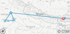 Le meilleur de l\'Inde et du Bhoutan - 14 destinations