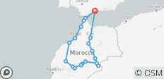 8-Day Tour Morocco, the Great Desert from Costa del Sol - 19 destinations