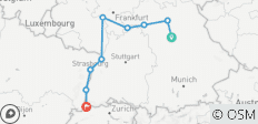  Rhine River Valley (2024) (Nuremberg to Basel, 2024) - 9 destinations 