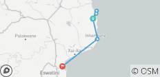 Vilanculos - Maputo 6Nächte/7 Tage - 6 Destinationen